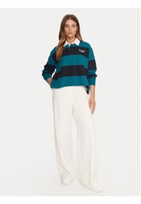 Guess Jeans Polo W5BP06 KCPS1 Beżowy Relaxed Fit. Typ kołnierza: polo. Kolor: beżowy. Materiał: bawełna #5