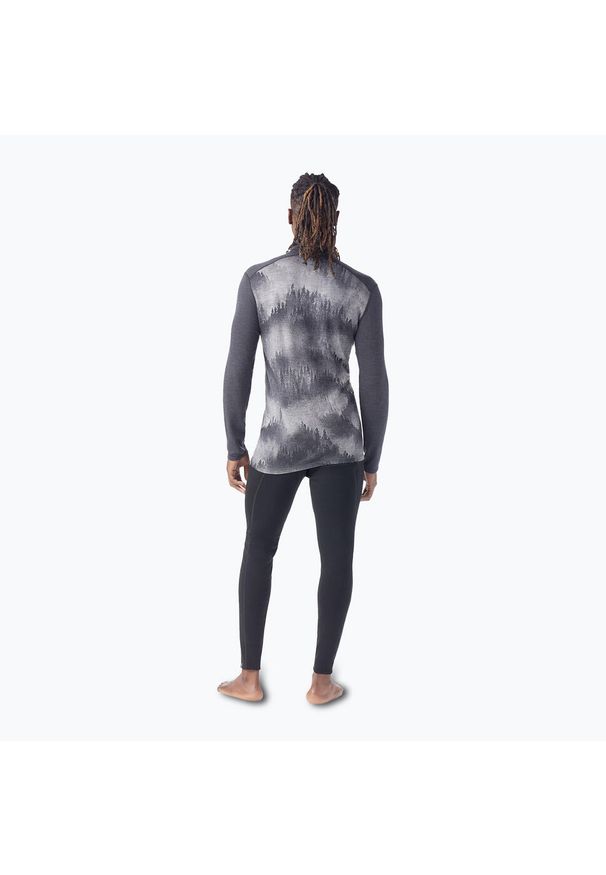 Bluza męska Smartwool Classic Thermal Merino Base Layer 1/4 Zip Boxed. Kolor: szary