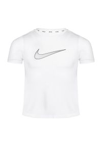 Koszulka dziecięca Nike Dri-Fit One SS Training. Kolor: biały. Technologia: Dri-Fit (Nike)