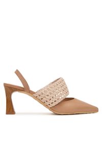 Hispanitas Czółenka HV264779 C002 Beżowy. Kolor: beżowy. Materiał: skóra #1