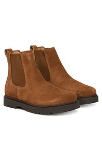 Birkenstock Sztyblety Highwood Slip On Mid 1030632 Brązowy. Zapięcie: bez zapięcia. Kolor: brązowy. Materiał: skóra, zamsz #5