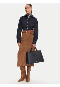 Lauren Ralph Lauren Torebka Hanna 37 431898556001 Granatowy. Kolor: niebieski. Materiał: skórzane #3
