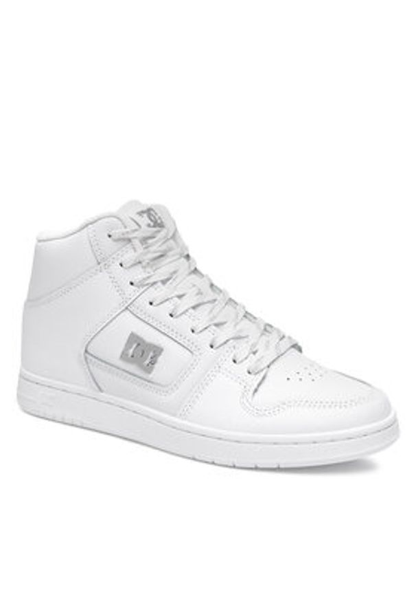 DC Sneakersy MANTECA 4 HI ADJS100164-WS4 Biały. Kolor: biały. Materiał: skóra