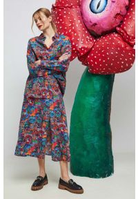 medicine - Medicine spódnica kolor multicolor maxi rozkloszowana. Materiał: tkanina #2