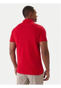 TOMMY HILFIGER - Tommy Hilfiger Polo 1985 MW0MW17771 Czerwony Slim Fit. Typ kołnierza: polo. Kolor: czerwony. Materiał: bawełna #4