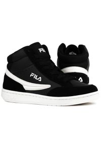 Buty damskie sportowe za kostkę Fila CREW MID TEENS. Wysokość cholewki: za kostkę. Kolor: biały, czarny, wielokolorowy. Sport: turystyka piesza