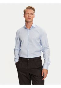 Calvin Klein Koszula K10K113539 Niebieski Regular Fit. Kolor: niebieski. Materiał: bawełna