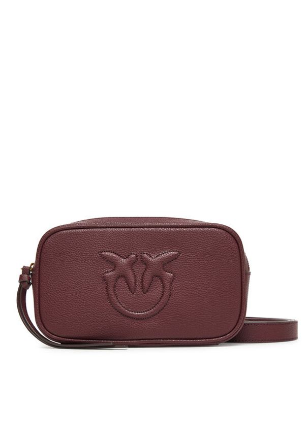Pinko - PINKO Torebka Pelle Bottalata AI 25-26 PCPL 105354 A29Q Brązowy. Kolor: brązowy. Materiał: skórzane