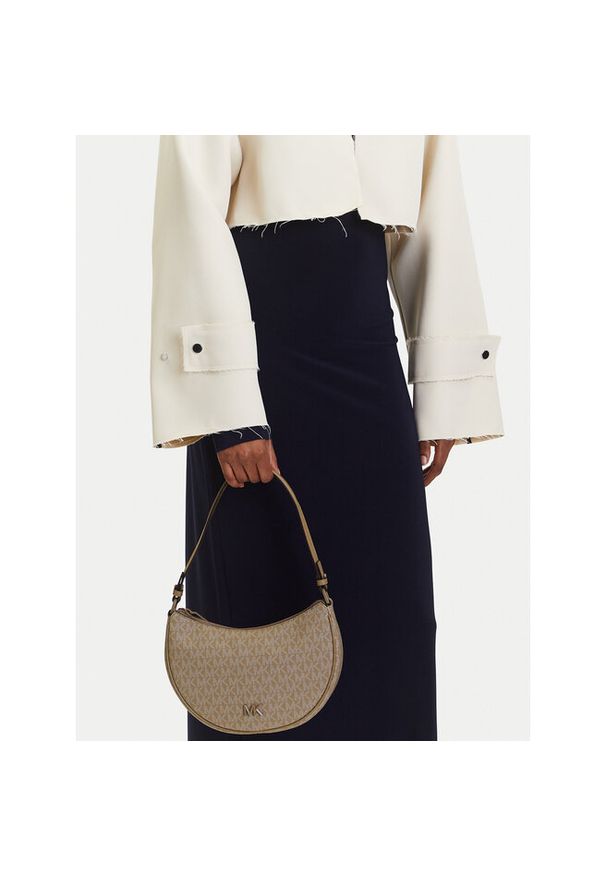 Torebka MICHAEL Michael Kors. Kolor: beżowy