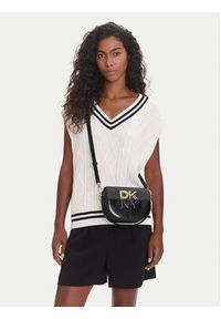 DKNY Torebka Echo Sm Flap Cbody R42EKE28 Czarny. Kolor: czarny. Materiał: skórzane