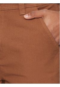 Lee Szorty materiałowe Carpenter 112349191 Brązowy Relaxed Fit. Kolor: brązowy. Materiał: bawełna