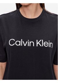 Calvin Klein Performance T-Shirt 00GWS3K128 Czarny Relaxed Fit. Kolor: czarny. Materiał: syntetyk, bawełna