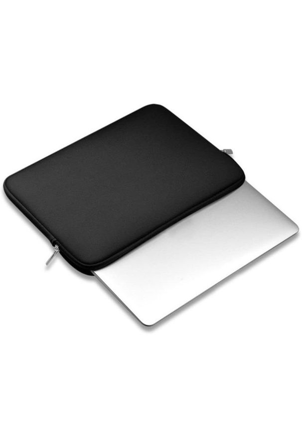 TECH-PROTECT - Etui Tech-Protect Neopren 13'' czarny. Kolor: czarny. Materiał: neopren