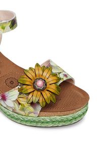 Laura Vita Sandały Facyo 75 Zielony. Kolor: zielony. Materiał: skóra #4