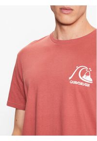 Quiksilver T-Shirt The Original EQYZT07239 Pomarańczowy Regular Fit. Kolor: pomarańczowy. Materiał: bawełna