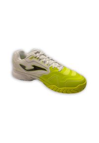 Buty do tenisa męskie Joma T.Set Men all court lemon fluor white 45. Kolor: biały, wielokolorowy, żółty. Sport: tenis