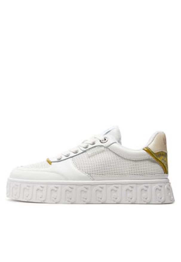 Liu Jo Sneakersy Lovely 04 BA4125 PX246 Biały. Kolor: biały. Materiał: skóra