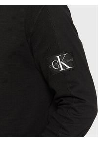 Calvin Klein Jeans Golf J30J321705 Czarny Slim Fit. Typ kołnierza: golf. Kolor: czarny. Materiał: bawełna #4