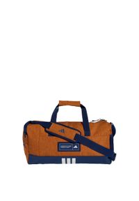Adidas - Torba 4ATHLTS Duffel Small. Kolor: wielokolorowy, brązowy, biały. Materiał: materiał. Sport: fitness #1