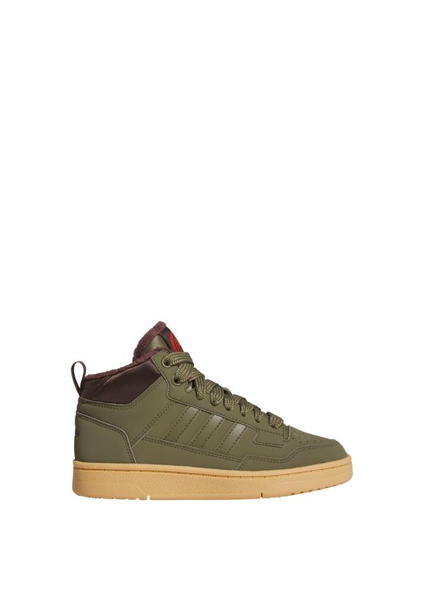 Adidas - Buty Rapid Court Mid Winterized. Kolor: wielokolorowy, beżowy, brązowy