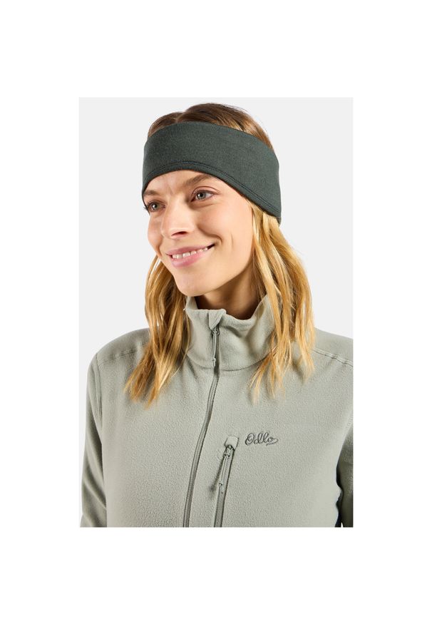 Opaska Odlo Headband MERINO WARM. Kolor: zielony