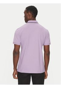 BOSS Polo Philix Tape 50537489 Różowy Regular Fit. Typ kołnierza: polo. Kolor: różowy. Materiał: bawełna #3