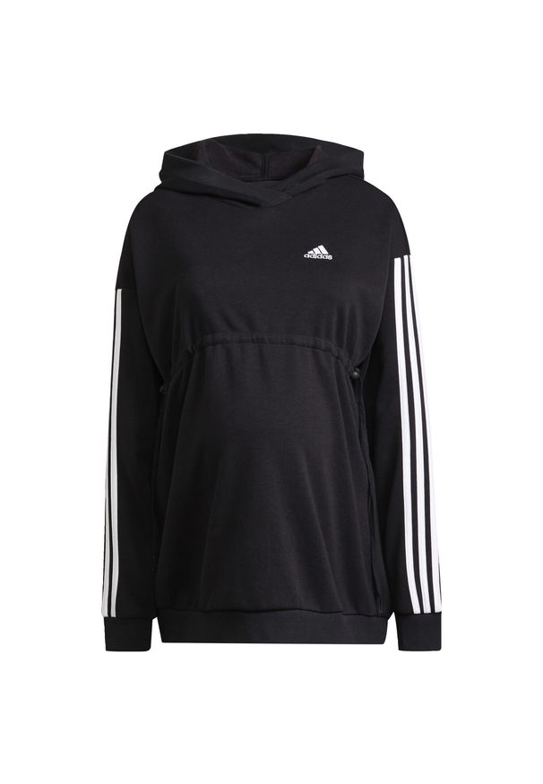 Bluza turystyczna damska Adidas Maternity. Kolor: czarny, biały, wielokolorowy. Materiał: elastan, poliester, bawełna. Sport: fitness