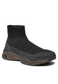 Guess Sneakersy Belluno FMJBES FAB12 Czarny. Kolor: czarny. Materiał: materiał #1