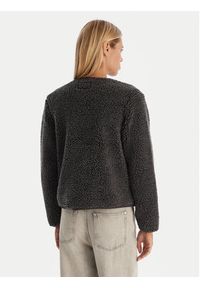 Roxy Polar Iconic Town ERJPF03229 Szary Regular Fit. Kolor: szary. Materiał: syntetyk