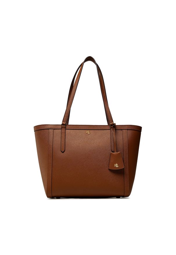 Torebka Lauren Ralph Lauren Clare 25 431842431002 Lauren Tan. Kolor: brązowy. Materiał: skórzane