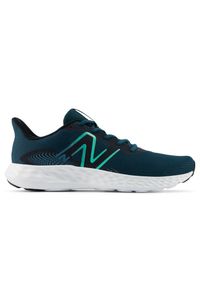 Buty męskie New Balance 411 v3 M4118PQ – zielone. Kolor: zielony. Szerokość cholewki: normalna. Sport: fitness, bieganie #1