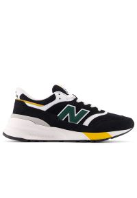 Buty New Balance U997REC - czarne. Okazja: na co dzień. Kolor: czarny. Materiał: guma, syntetyk, skóra, materiał. Szerokość cholewki: normalna