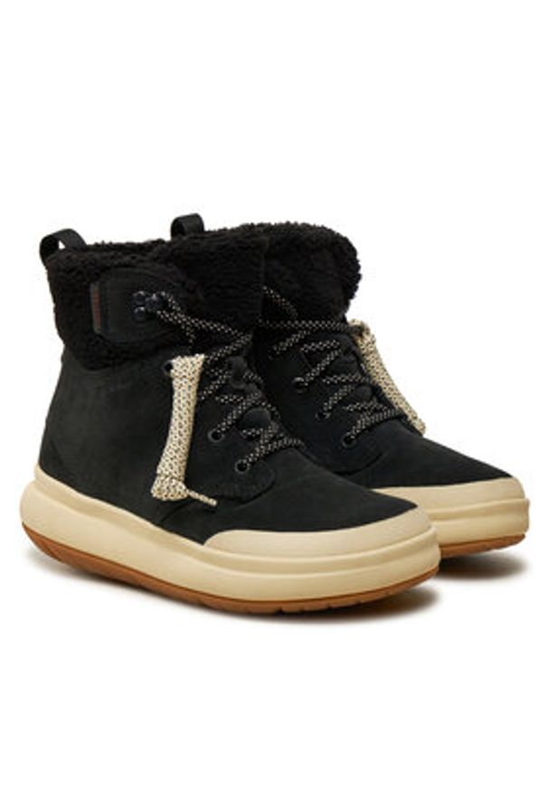 Merrell Śniegowce Marquette Thermo Lace Wp J007056 Czarny. Kolor: czarny. Materiał: zamsz, skóra