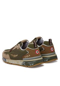 Aeronautica Militare Sneakersy 261SC0276UCT04327 Zielony. Kolor: zielony. Materiał: materiał #6