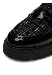 Rieker Loafersy 47550-00 Czarny. Kolor: czarny. Materiał: materiał #7