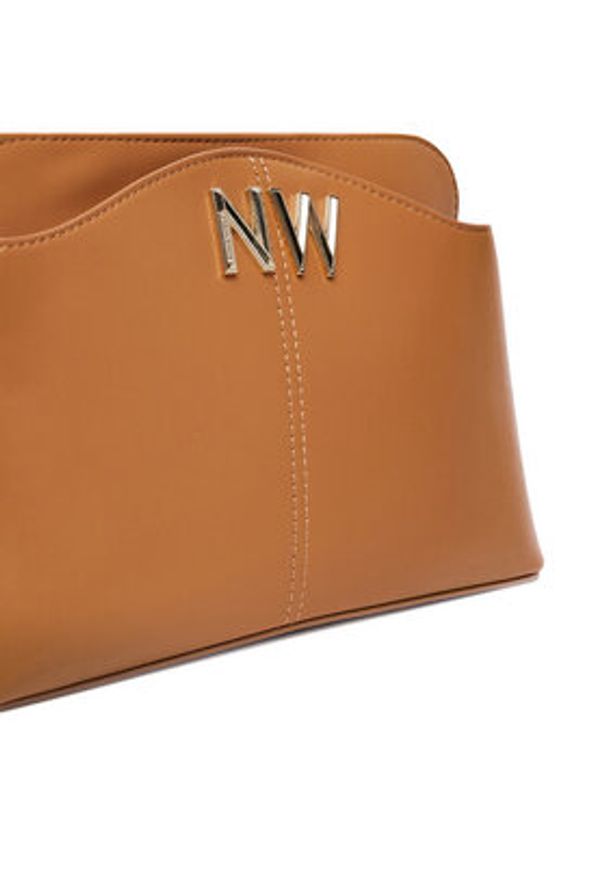 Nine West Torebka CEO-ISABELLA-S23599-1 Brązowy. Kolor: brązowy