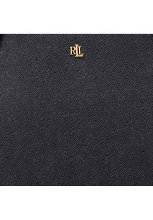 Lauren Ralph Lauren Torebka 431924351001 Czarny. Kolor: czarny. Materiał: skórzane