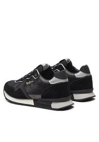 Pepe Jeans Sneakersy Brit Sequins W PLS40009 Czarny. Kolor: czarny #4