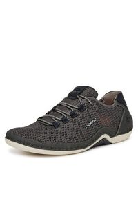 Rieker Sneakersy 07555-45 Szary. Kolor: szary. Materiał: materiał #5