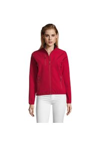 SOL'S - Kurtka Damska Radian Soft Shell. Kolor: czerwony