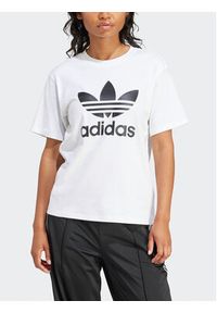 Adidas - adidas T-Shirt Trefoil IR9534 Biały Regular Fit. Kolor: biały. Materiał: bawełna #2
