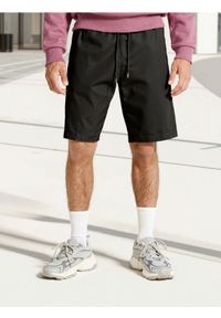 Sinsay - Szorty jogger - czarny. Kolor: czarny