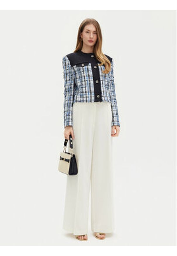 BOSS Marynarka Josola 50531888 Niebieski Regular Fit. Kolor: niebieski. Materiał: bawełna