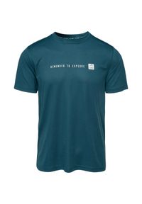 Elbrus - T-shirt Męski Daven Ll. Kolor: niebieski, wielokolorowy, fioletowy
