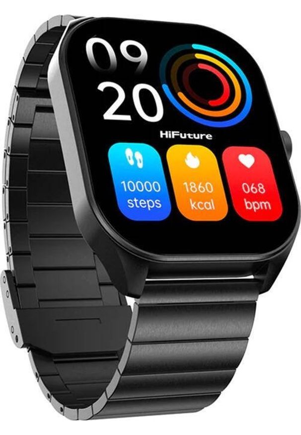 Smartwatch HiFuture Apex Czarny (FutureFit APEX Black). Rodzaj zegarka: smartwatch. Kolor: czarny