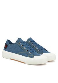 Love Moschino - LOVE MOSCHINO Trampki JA15012G1MJO5700 Niebieski. Kolor: niebieski. Materiał: materiał #4