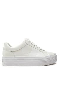 Calvin Klein Jeans Sneakersy Bold Vulc Flatf Low Lth Nbs Mr YW0YW01408 Biały. Kolor: biały