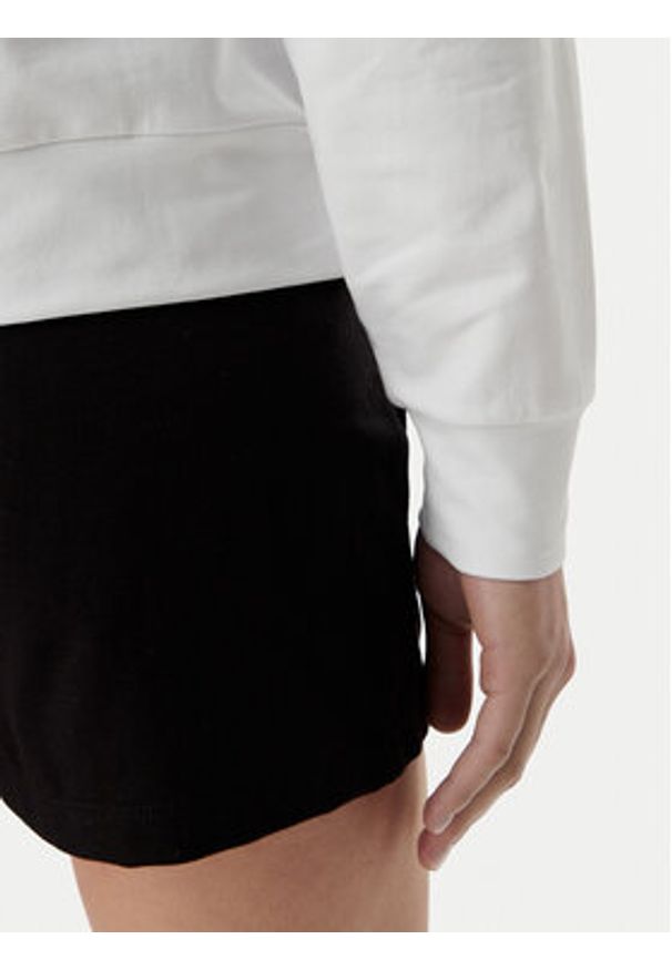 EA7 Emporio Armani Komplet bluza i szorty sportowe 7W000974 AF13135 M0003 Biały Regular Fit. Kolor: biały. Materiał: bawełna. Styl: sportowy