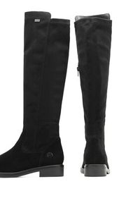 Remonte Kozaki D8387-02 Czarny. Kolor: czarny. Materiał: skóra, zamsz #3