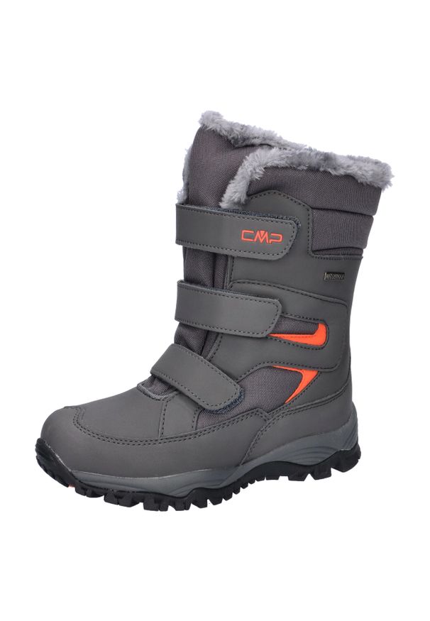 CMP - Buty turystyczne zimowe śniegowce chłopięce, Hexis Snow Boot. Kolor: szary. Sezon: zima. Styl: sportowy